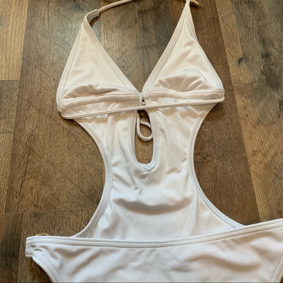 VS Vintage One Piece Strappy Cutout Swimsuit - Picture 10 of 12